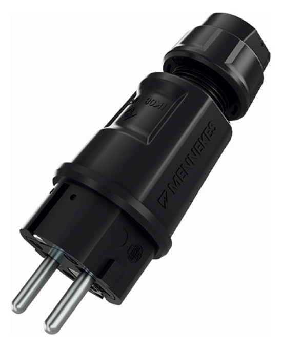 1St. Mennekes152072 Stecker SCHUKO 16A2p+PE 230V IP54