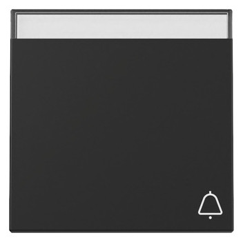 1St. Gira 3673005 Wippe Symbol Klingel + BSF System 55 schwarz matt