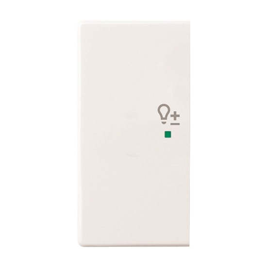 1St. Busch-Jaeger 6234-21-84 Wippe, 2-fach links, mit Symbol Dimmer Busch-free@home studioweiß