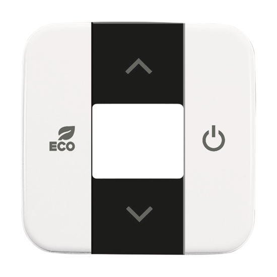 1St. Busch-Jaeger 6235-214 Zentralscheibe, für Raumtemperaturregler Busch-free@home alpinweiß