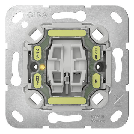 1St. Gira 384200 Tast-Kontroll Aus 2-p o.Kr. Einsatz