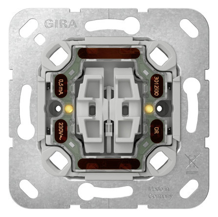 1St. Gira 382500 Wipp-Kontroll Serien o.Kr. Einsatz