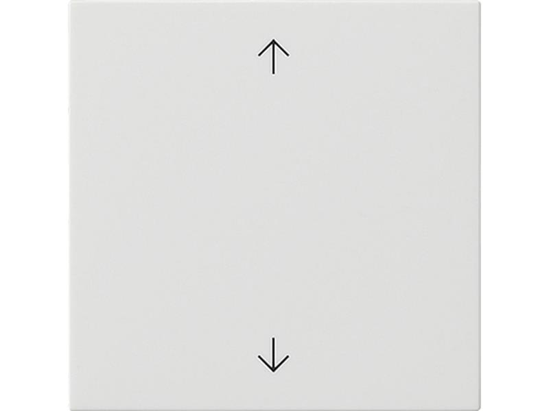 1St. Gira 536103 S3000 Bedienaufsatz Pfeilsymbole System 55 Reinweiß glänzend