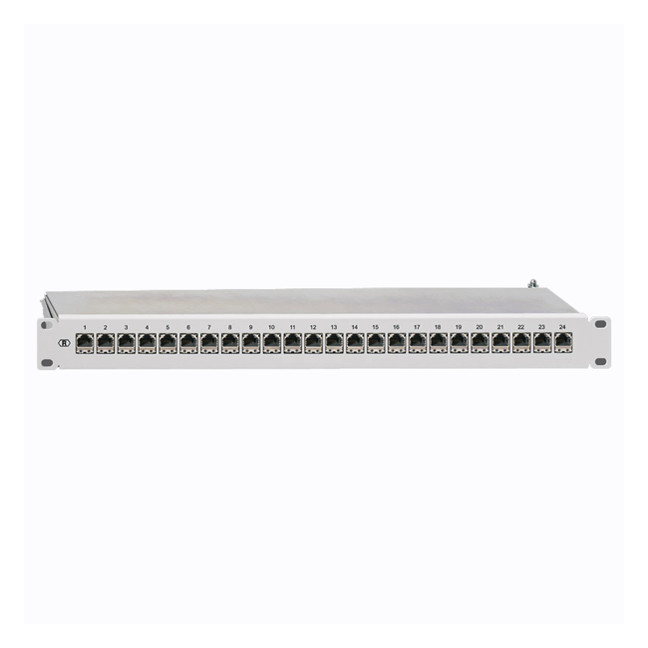 1St. Rutenbeck 238101100 PPCAT.6CLASSE24 19Z Patchfeld Patchpanel Cat.6A 1 HE 24XRJ45