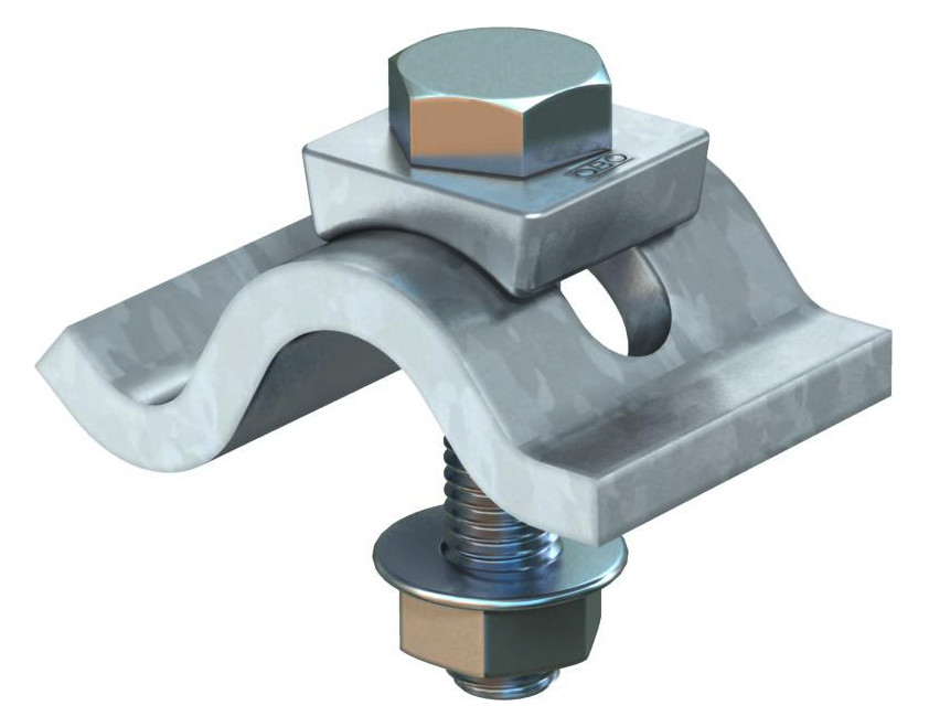 1St. OBO Bettermann TKS-L-25 FT Spannklaue leicht mit Kombimutter