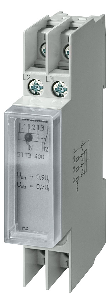 1St. Siemens 5TT3400 Spannungsrelais T5570 AC 230/400V 1W 0,7