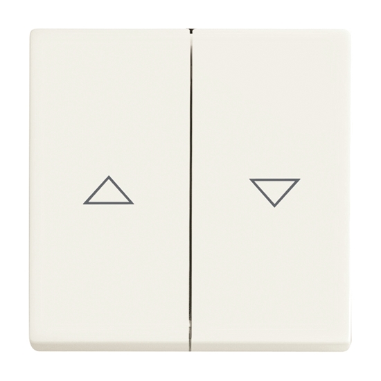 1St. Busch-Jaeger 1785 JA-884 Wippe, mit Aufdruck carat studioweiß matt