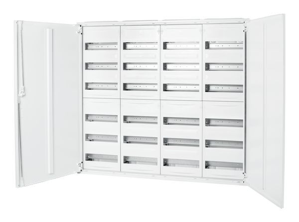 1St. F-Tronic VS4-6 Verteilerschrank VS4-6, 4-feldrig, 6r, 950x1050x210mm 7110243