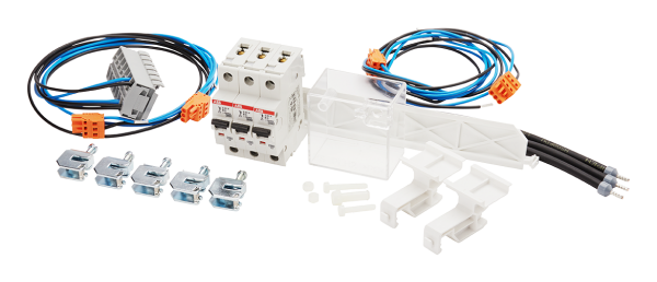 1St. F-Tronic SPVG3B6 Spannungsversorgung SPVG3B6, 3x LS-Schalter B6A 1pol. 25kA 7111006