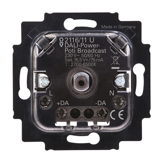 1St. Busch-Jaeger 2116/11 U Busch-Drehdimmer, UP, DALI, Power, TW