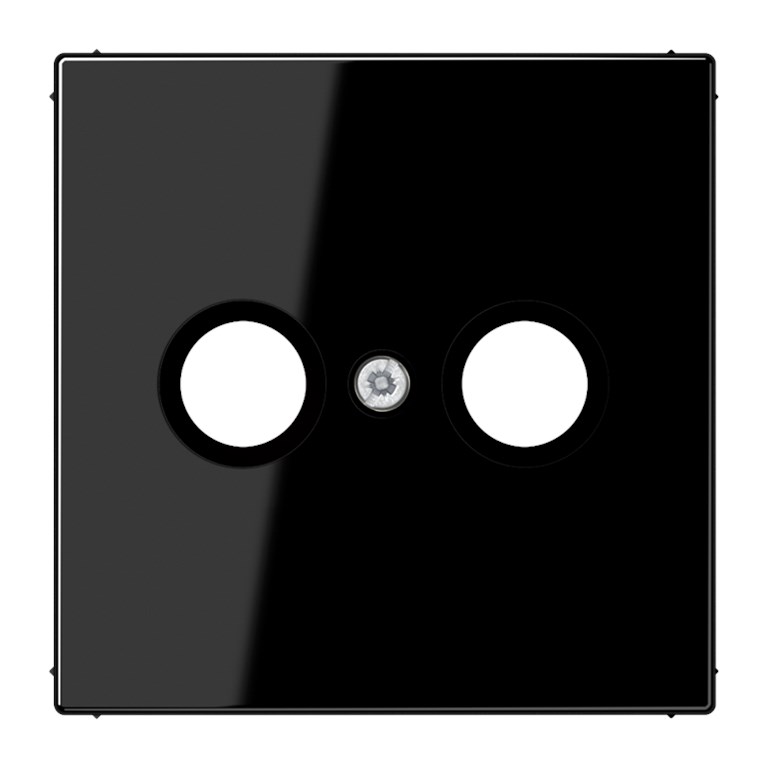 1St. Jung LS990TVSW Abdeckung Schraubbefest. bruchsicher für Antennen-Steckdose nach DIN 45330 LS 990 TV SW