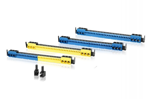 1St. F-Tronic ZSSKN34 Steckklemme ZSSKN34, 6x schraubbar bis 25mm², 28x steckbar bis 4mm² 7111100