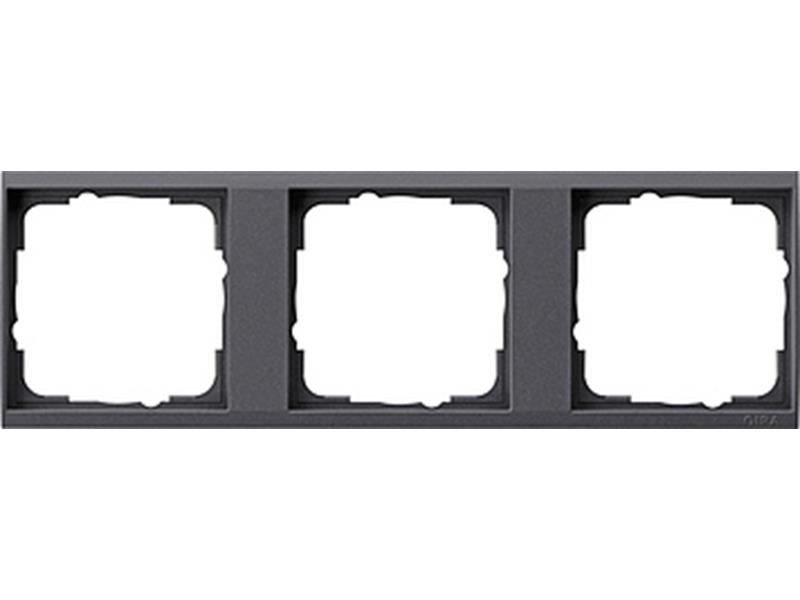 1St. Gira 1463728 Zwischenr. 3fach Event Klar Anthrazit