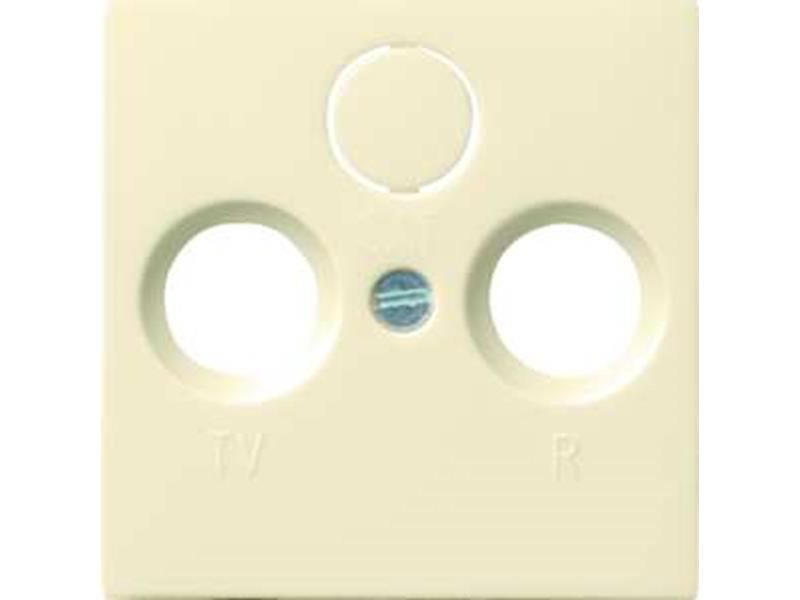 1St. Gira 086901 Abdeckung Antennensteckdose System 55 Cremeweiß