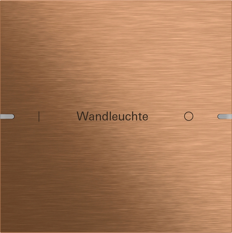 1St. Gira 503138 Wippenset 1f indiv. Tastsens.4 TS4 Bronze