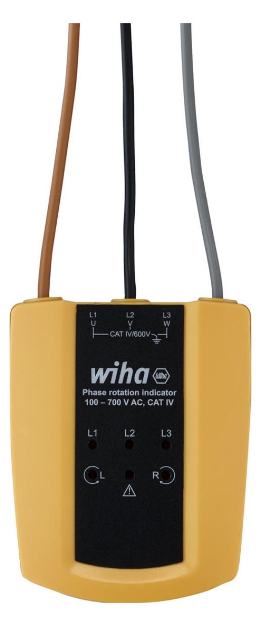 1St. Wiha SB25562 Drehfeldrichtungsanz 100-700V AC CAT IV