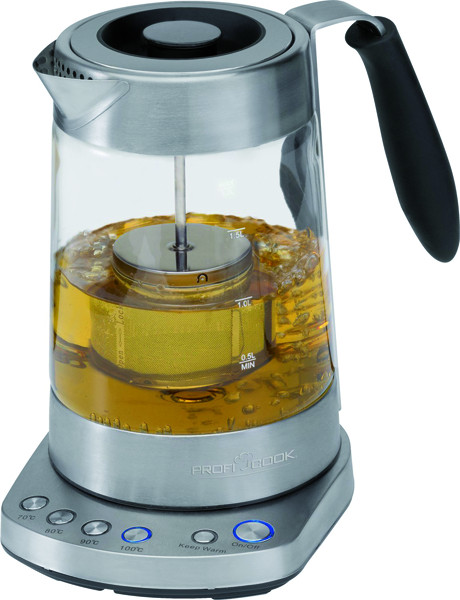 1St. PROFICOOK PC-WKS 1020 Tee-Wasserkocher Glas