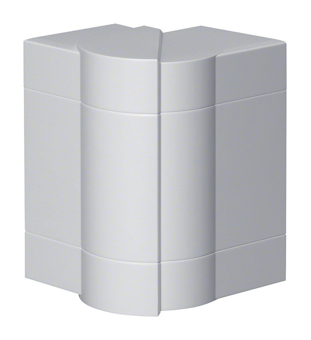 1St. Hager BR651303H9016 Außeneck einstel hfr BR/A 65x130 OT80 verkehrsweiß