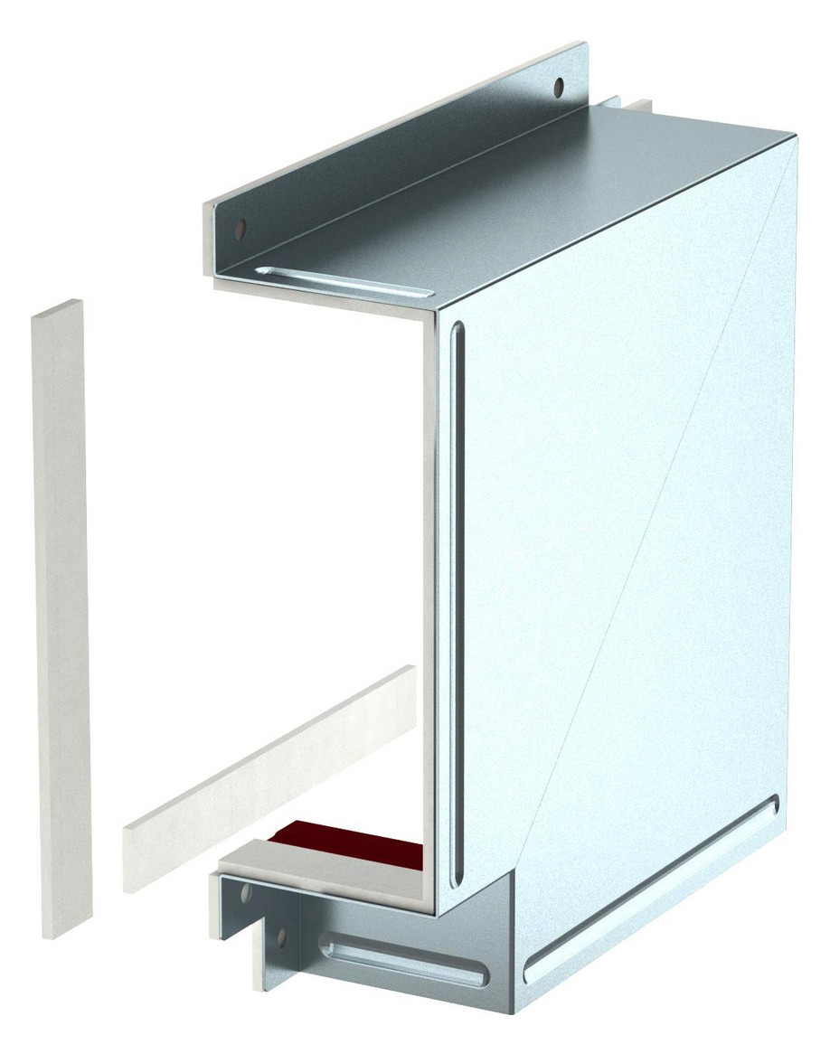 1St. OBO BSKM-FW 1025 Flachwinkel f.Wand- u.Deckenmontage 100x250 St FS 7216430