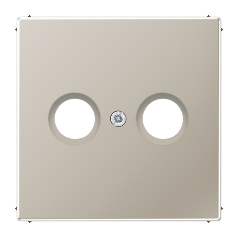 1St. Jung ES2990TV Abdeckung Schraubbefestigung für Antennen-Steckdose nach DIN 45330 ES 2990 TV