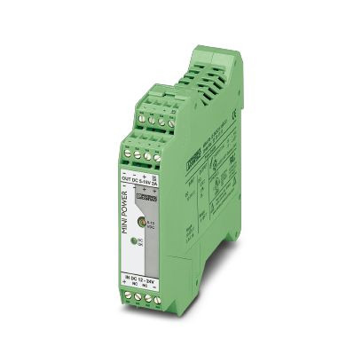 1St. Phoenix Contact MINI-PS-12-24DC/5-15DC/2 Primär getakteter Wandler zur Tragschienenmontage Eingang: 1-phasig Ausgang: 5 - 15 V DC/2 A 2320018 1St. Phoenix MINI-PS-12-24DC/5-15DC/2 Primär getakteter Wandler zur Tragschienenmontage Eingang: 1-phasig Ausgan...