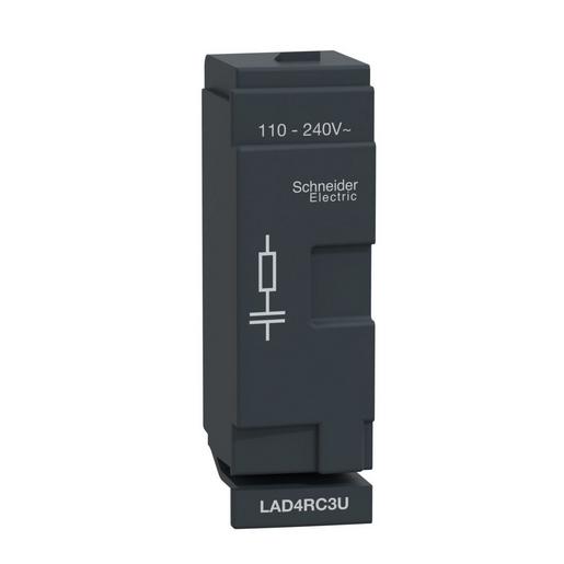 1St. Schneider Electric LAD4RC3U Beschaltungsmodul, RC-Glied, 110/240V AC, für D40A/D65A