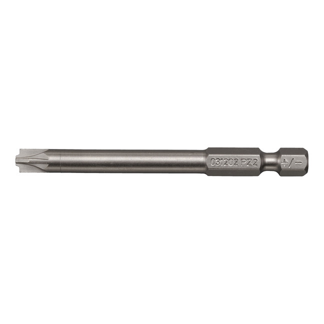 1St. Klauke KL23073PM2 Schrauber-Bit-Plus/Minus, 1/4 Zoll, 73 mm