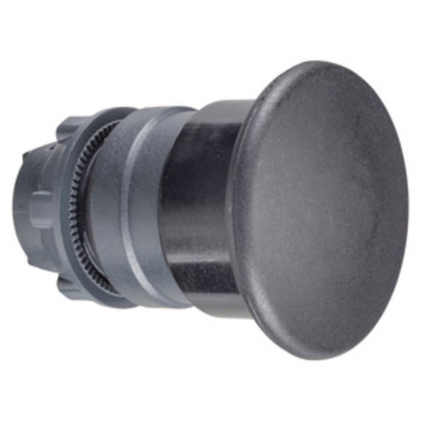 1St. Schneider Electric ZB5AC2 Frontelem., rund f. Drucktast. Ø 22, o. Rast., Pilzdruckt., Ø 40mm, schwarz