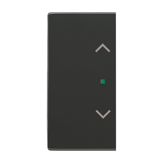 1St. Busch-Jaeger 6232-20-81 Wippe, 2-fach links/rechts, mit Symbol Jalousie Busch-free@home anthrazit