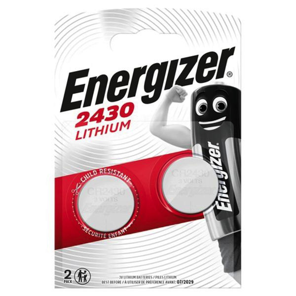 1St. Energizer CR2430 (2 Stk.) CR2430 Lithium 3,0Volt 2er Blister