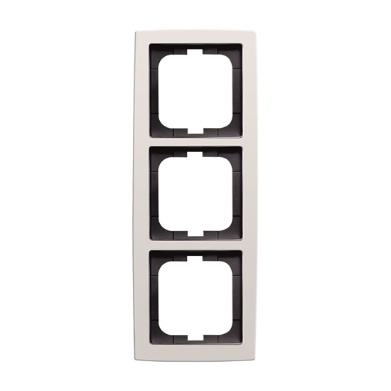 1St. Busch-Jaeger 1723-84 3-fach Rahmen solo studioweiß