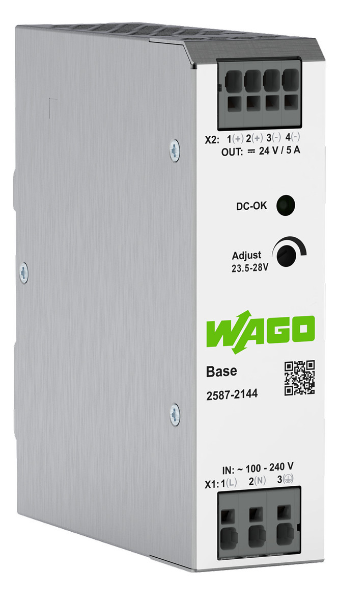 1St. WAGO 2587-2144 Primär getaktete Stromversorgung Base 1-