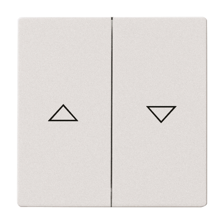 1St. Busch-Jaeger 1785 JA-83 Wippe, mit Aufdruck future linear alusilber