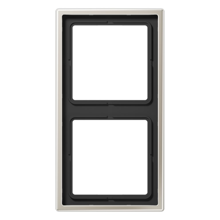 1St. Jung ES2982 Rahmen 2fach Edelstahl