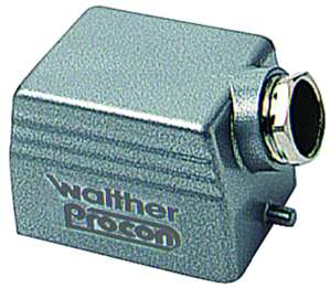 1St. Walther P712606 Tüllengehäuse B6 LVN, 1xM20 seitl.