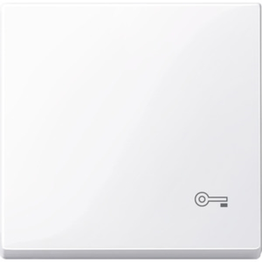 1St. Merten MEG3303-0325 Wippe für Kennzeichnung Schlüssel, aktivweiß glänzend, System M