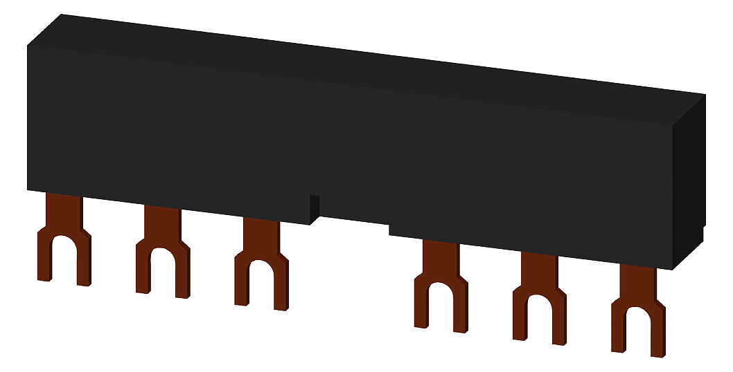 1St. Siemens 3RV1915-2AB 3Ph.-Sammelschienen Teilungsabstand 55mm