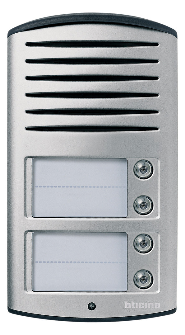 1St. Legrand 342941 Türstation Linea 2000 mit 4 Ruftasten