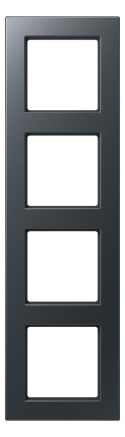 1St. Jung A5584BFANM Rahmen 4fach bruchsicher für waagerechte und senkrechte Kombination A 5584 BF ANM