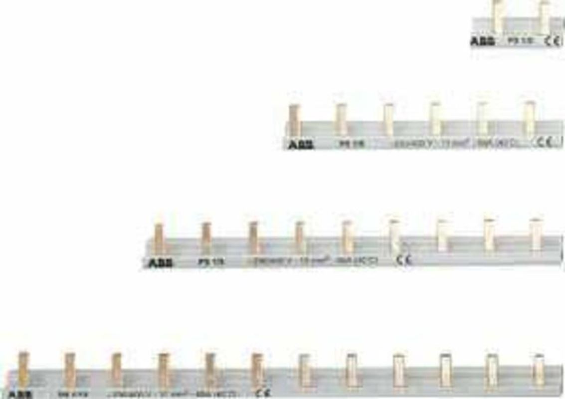 1St. ABB PS 1/9 2CDL210001R1009 COMPACT SAMMELSCHIENE 1 PH./9 MODULE