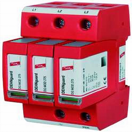 1St. Dehn 952300 Überspannungsableiter Typ 2 DEHNguard M 3-polig für TN-C-Systeme DG M TNC 275