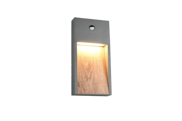 1St. Trio 246969135 LED Aussen Wandleuchte Holzopt 1St. Trio 246969135 LED Aussen Wandleuchte Holzopt