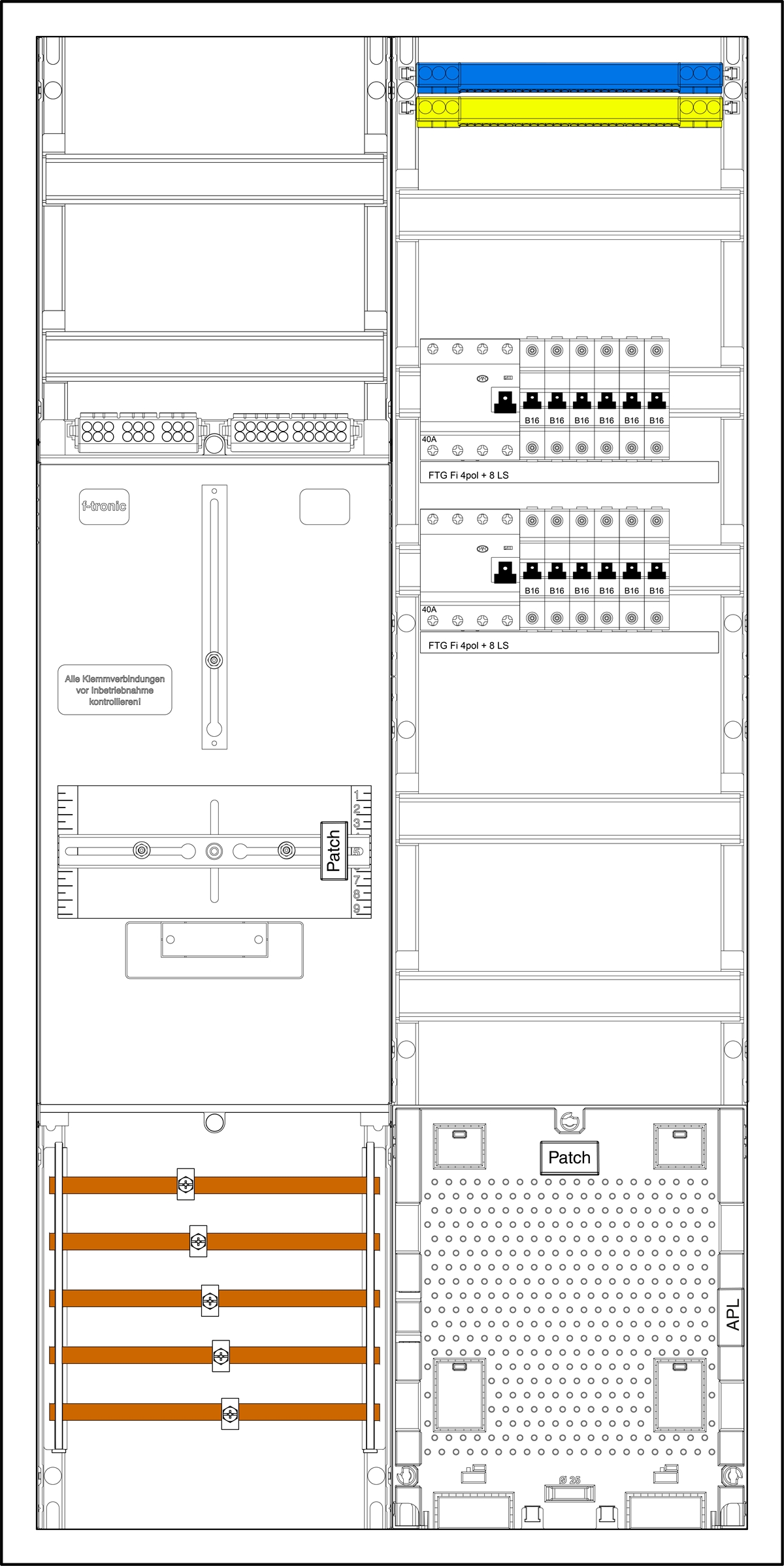 1St. F-Tronic 3HZ721APZ-2VF 3HZ721APZ-2VF, 1 ZP, 1 VAPZ inkl. APL, 2 VF, 2 PPV, 1 PL100 7190171