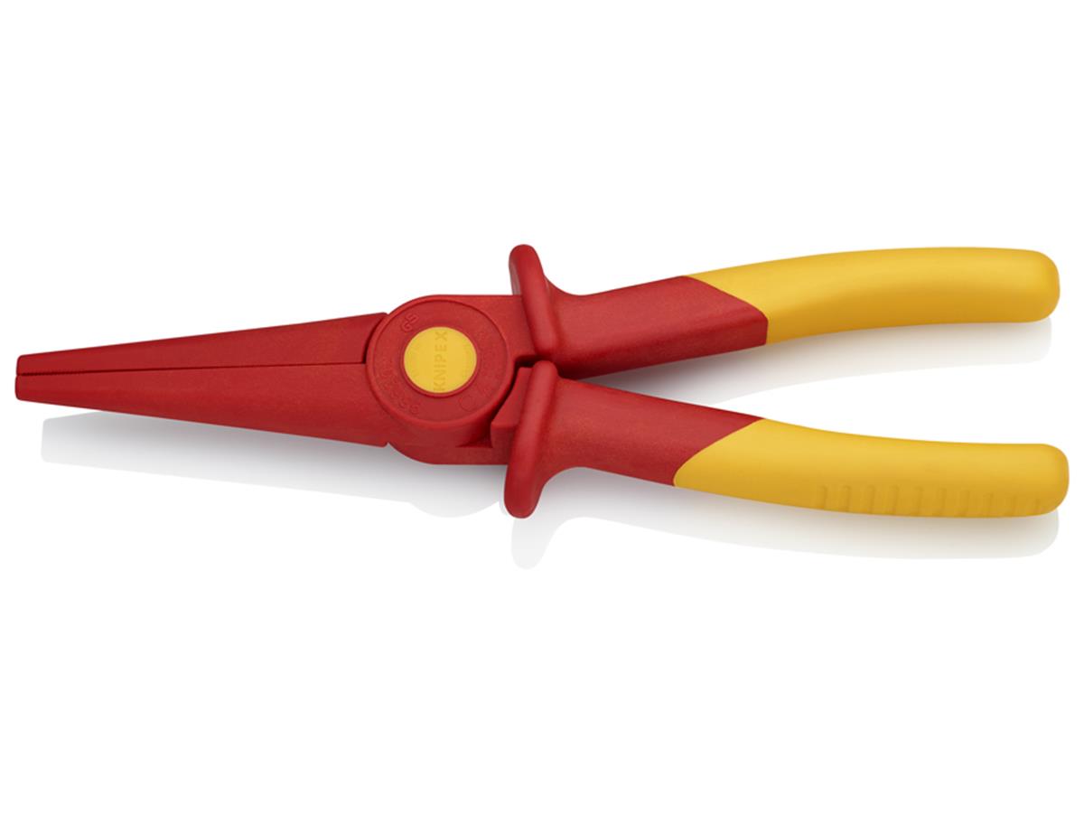 1St. Knipex 98 62 02 VDE Flachrundzange aus Kunststoff VDE isoliert 220 mm...