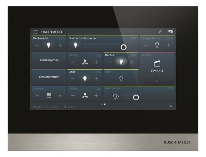 1St. Busch-Jaeger H8236-4B-03 H8236-4B-03 IP touch 7 LAN/WLAN 2TMA130050B0066