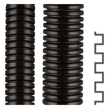 100m FLEXA ROHRflex PA 6-LL, AD Wellschlauch, PA 6, leichte Ausführung, (1,14EUR/m)