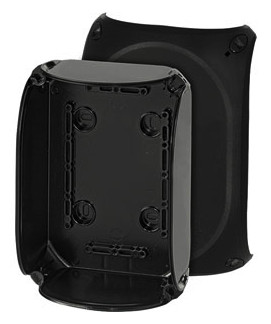 1St. Hensel KF 1000 C Kabelabzweigkasten ohne Klemme Gehäusewände ohne Vorprägungen, schw. 62000088 KF1000C