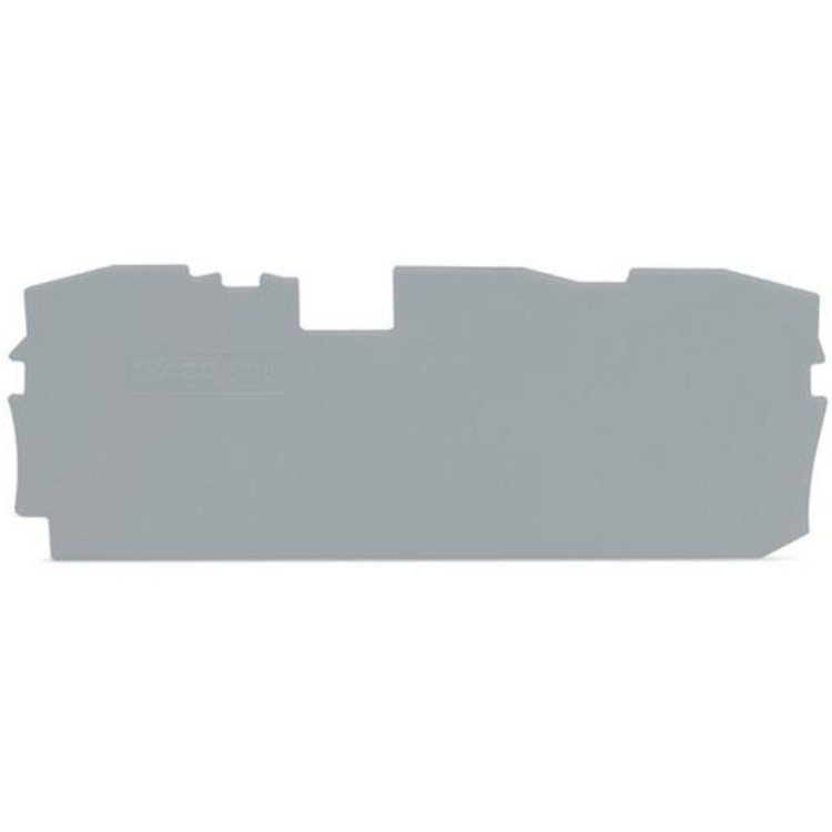 25St. Wago 2010-1391 Abschluss- und Zwischenplatte 1 mm dick