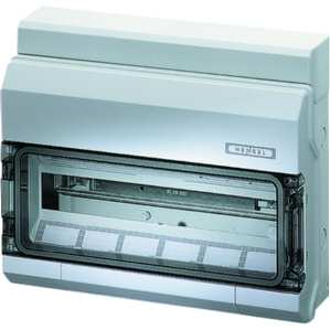 1St. Hensel KV 1518 KV 90-Automatengehäuse 18 Teilungseinheiten (18x18 mm), IP 54 6100225 KV1518...