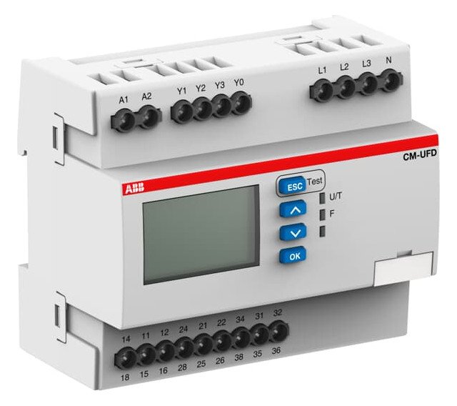 1St. ABB CM-UFD.M31 Netzeinspeiseüberwachungsrel. 1SVR560730R3401...